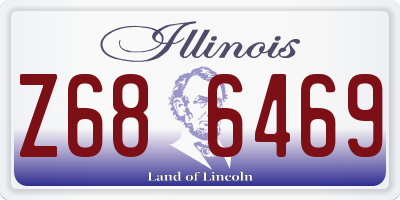 IL license plate Z686469