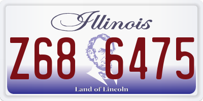 IL license plate Z686475