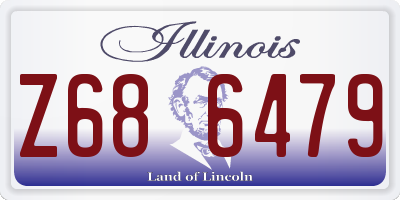 IL license plate Z686479