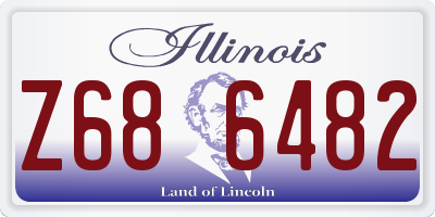 IL license plate Z686482