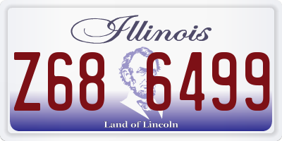 IL license plate Z686499