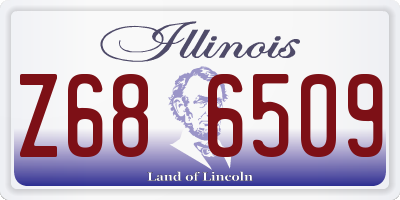 IL license plate Z686509