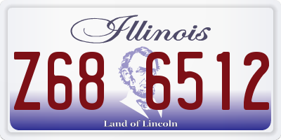 IL license plate Z686512