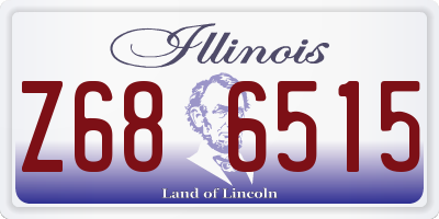 IL license plate Z686515