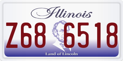 IL license plate Z686518