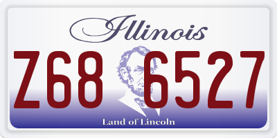 IL license plate Z686527