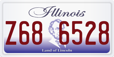 IL license plate Z686528