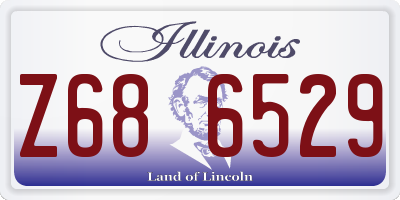 IL license plate Z686529