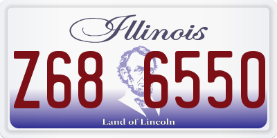 IL license plate Z686550
