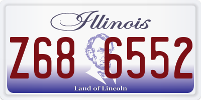 IL license plate Z686552