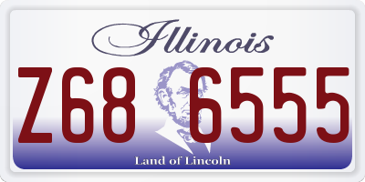 IL license plate Z686555