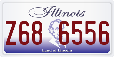IL license plate Z686556