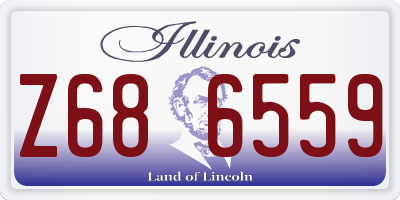 IL license plate Z686559
