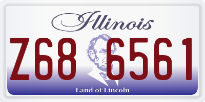 IL license plate Z686561