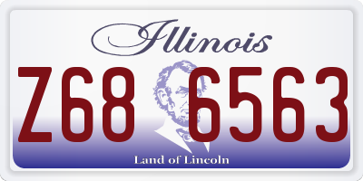 IL license plate Z686563