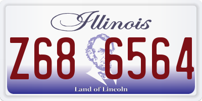 IL license plate Z686564