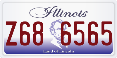 IL license plate Z686565