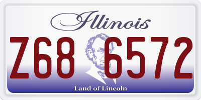 IL license plate Z686572
