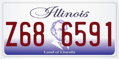 IL license plate Z686591