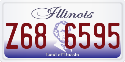 IL license plate Z686595