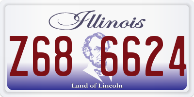 IL license plate Z686624