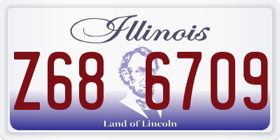 IL license plate Z686709