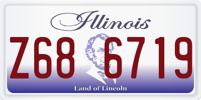 IL license plate Z686719