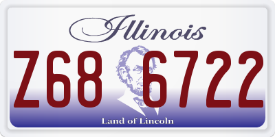 IL license plate Z686722