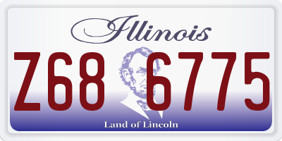 IL license plate Z686775