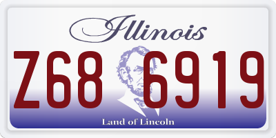 IL license plate Z686919