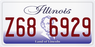 IL license plate Z686929