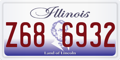 IL license plate Z686932