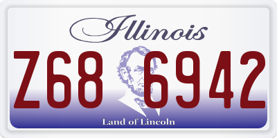 IL license plate Z686942