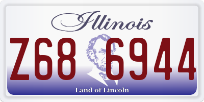 IL license plate Z686944