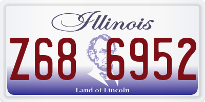 IL license plate Z686952