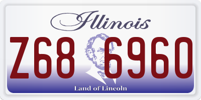 IL license plate Z686960