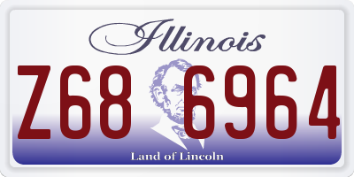 IL license plate Z686964
