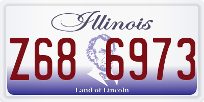 IL license plate Z686973