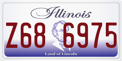 IL license plate Z686975