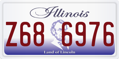 IL license plate Z686976