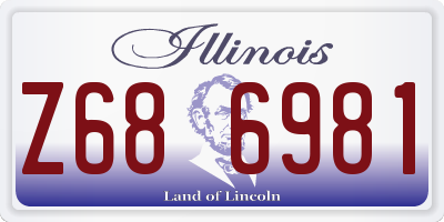 IL license plate Z686981