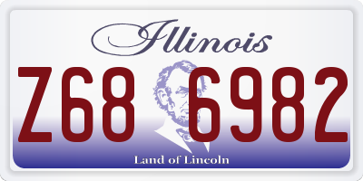 IL license plate Z686982