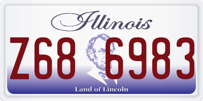 IL license plate Z686983