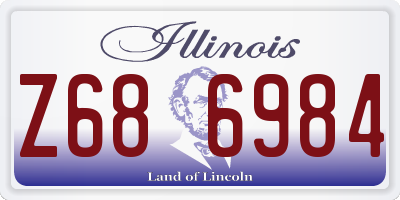IL license plate Z686984