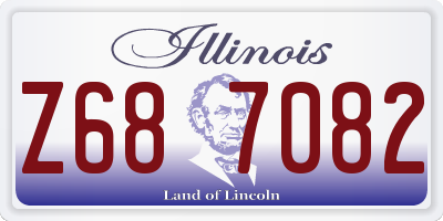 IL license plate Z687082