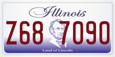 IL license plate Z687090