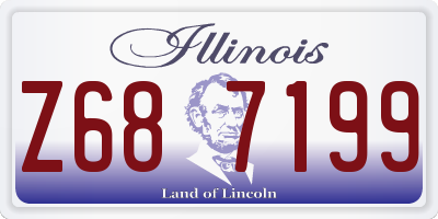 IL license plate Z687199