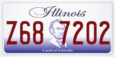 IL license plate Z687202
