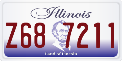 IL license plate Z687211