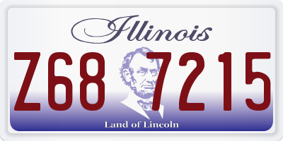 IL license plate Z687215
